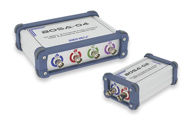 BOSA automotive diagnostic oscilloscopes.